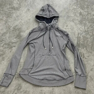 Athleta Hoodie Women S Heavenly Heights Pullover Pockets Thumbholes Athleisure